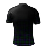 Urquhart White Line Tartan Polo Shirt - Alba Celtic Style